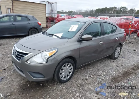 2015 Nissan Versa 1.6 S/1.6 S+/1.6 Sl/1.6 Sv из США, поврежденный, VIN 3N1CN7AP0FL828311